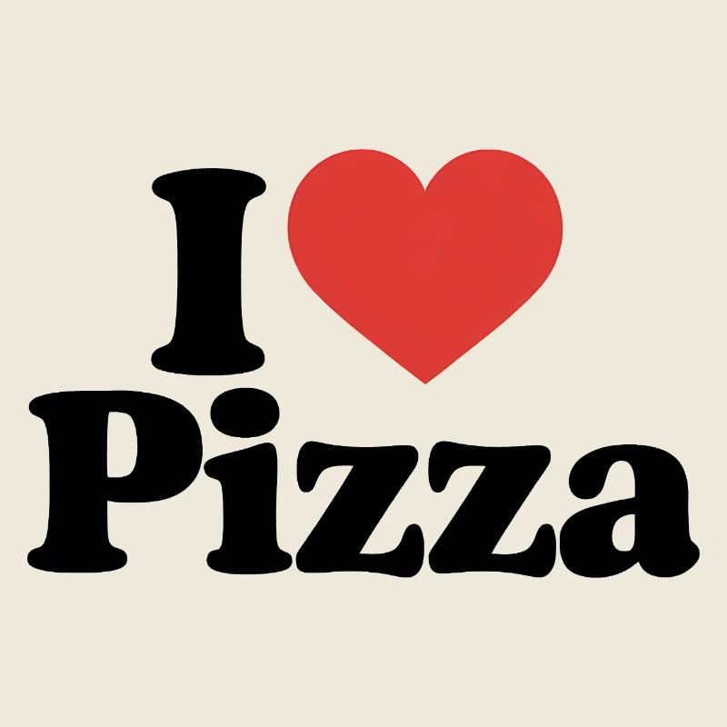 J’adore la pizza en disant