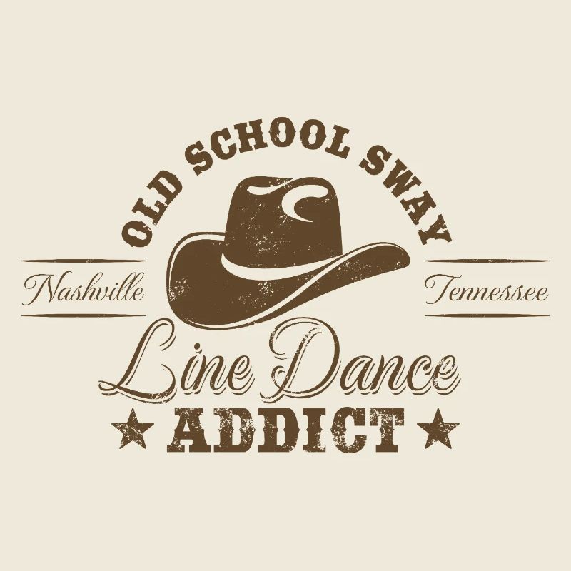 Old School Line Dance Addict - Musique Country