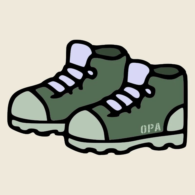 Rentner Opa Wandern