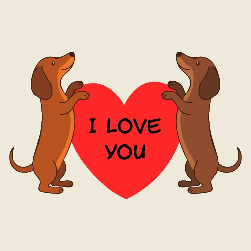 Dackel Liebe