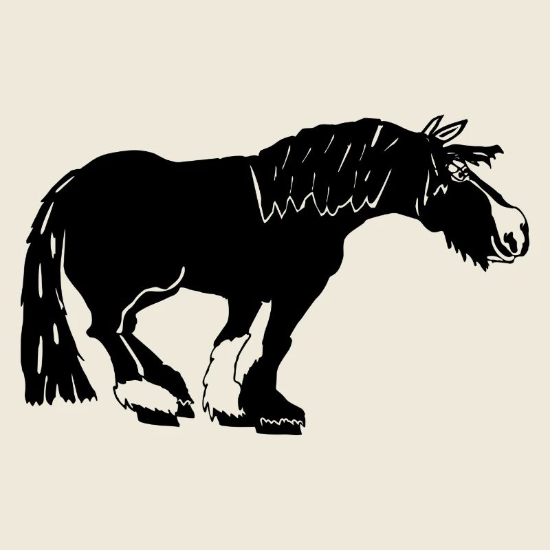 witziger Tinker schwarz, Tinker Reitsport