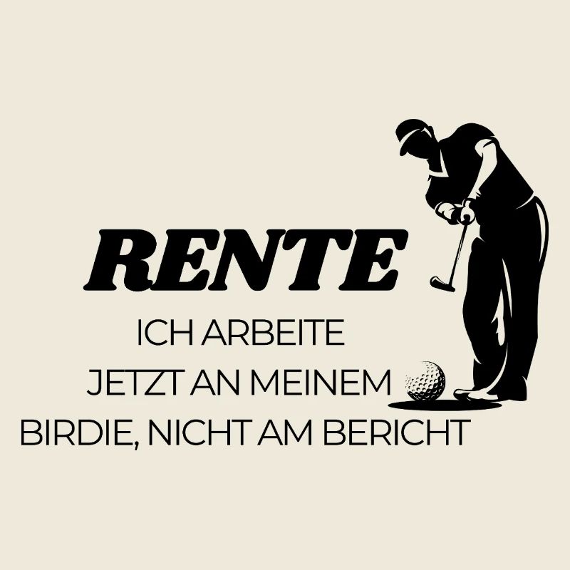 Golfer in Rente