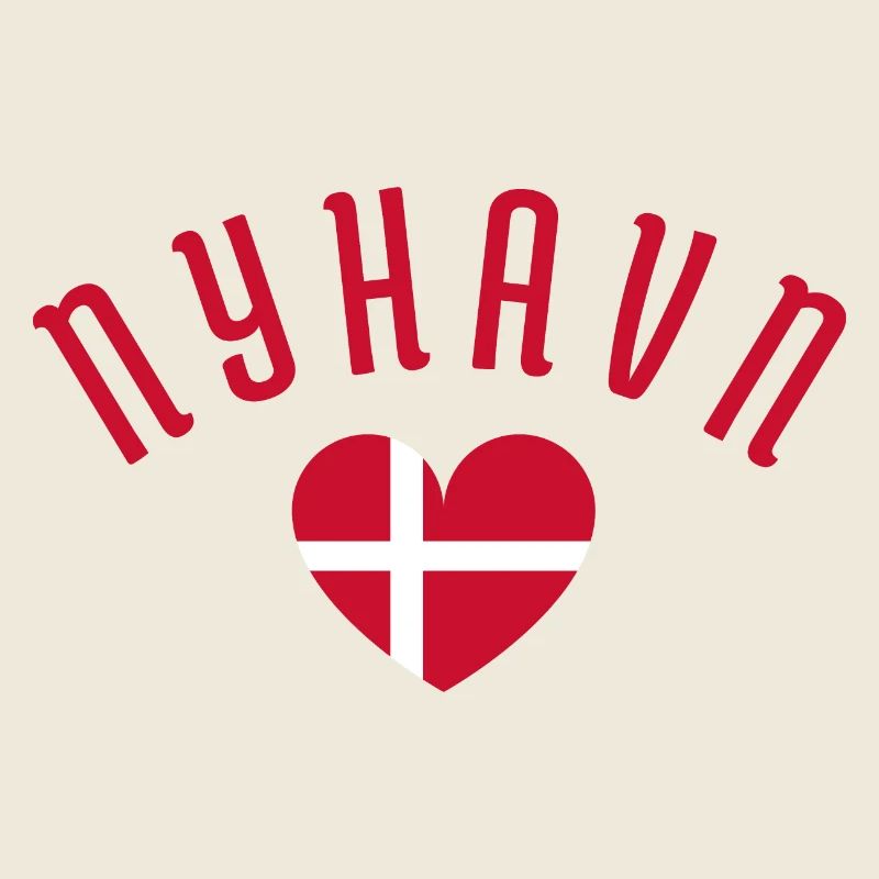 Nyhavn Dänisches Herzdesign