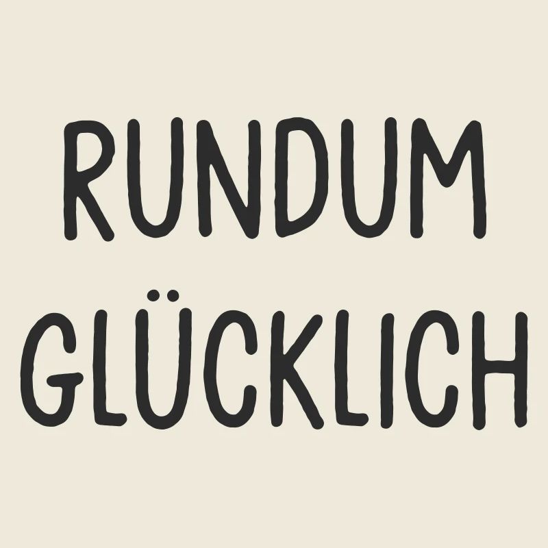 Rundum Glücklich Typo
