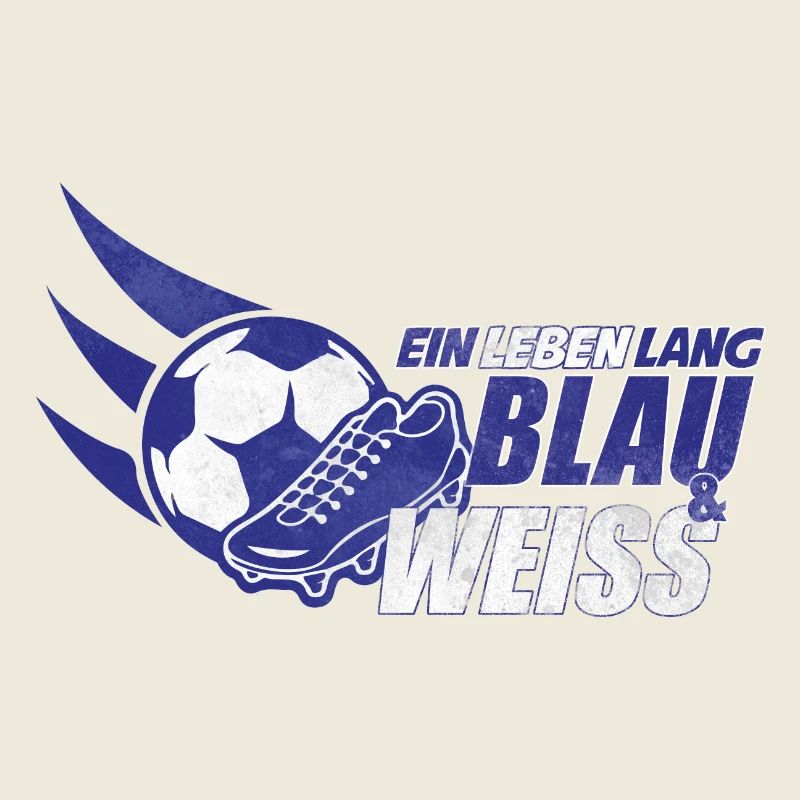 Blau & Weiss ein Leben Lang Geschenkidee