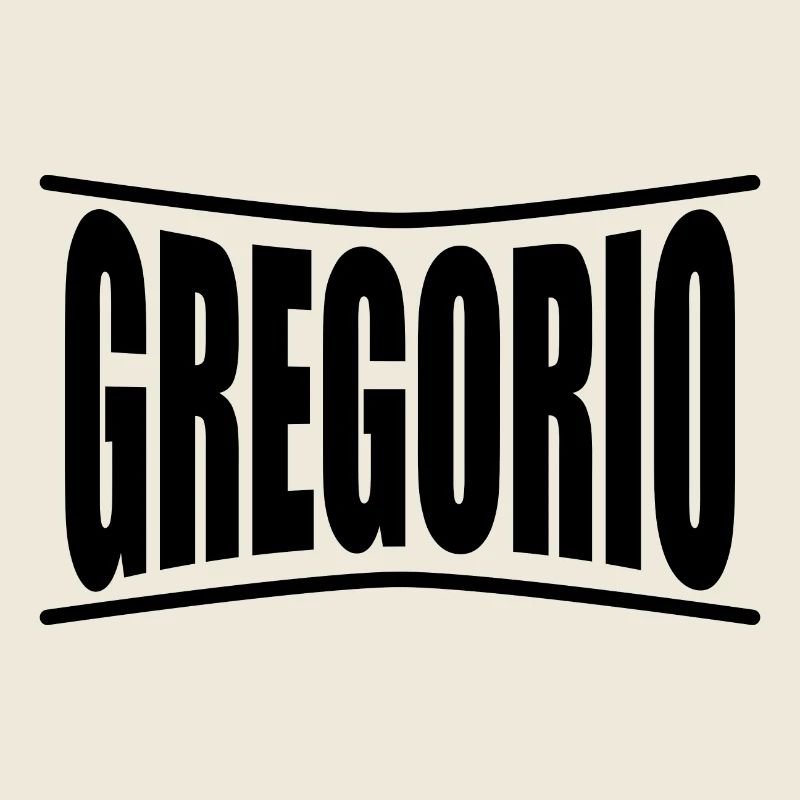 nom t-shirt Gregorio t-shirt idée cadeau