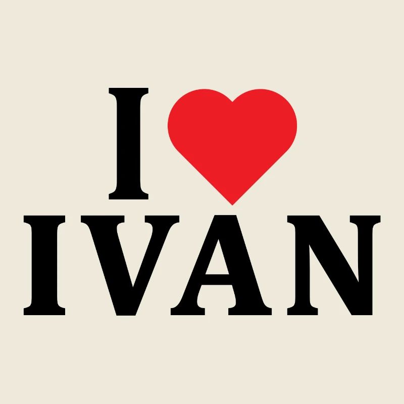 nom t-shirt J’adore Ivan idée cadeau t-shirt