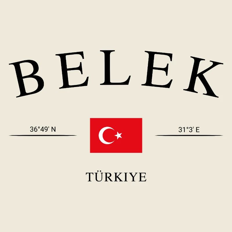 Belek Türkiye – Souvenir et cadeau de vacances