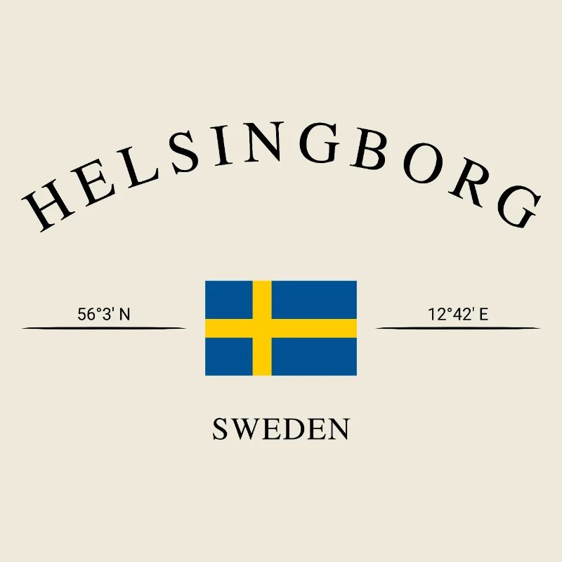 Helsingborg, Suède – Souvenir et cadeau des Fêtes