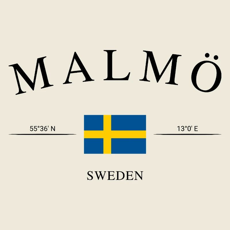 Malmö, Suède – Souvenir et cadeau de Noël