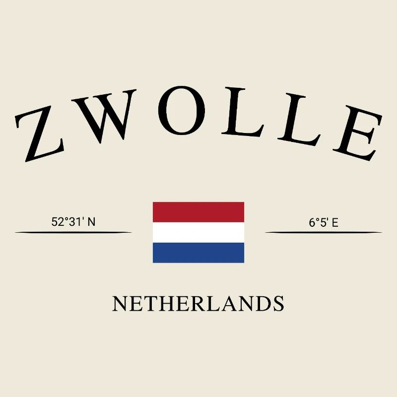 Zwolle Niederlande – Urlaub Souvenir & Geschenk
