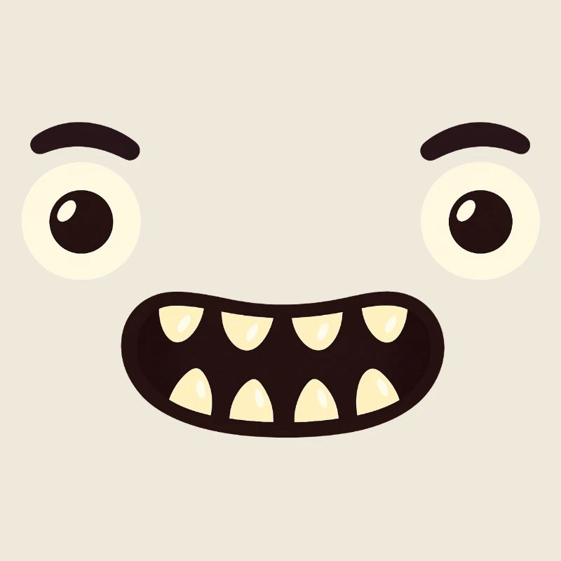 Monster Gesicht