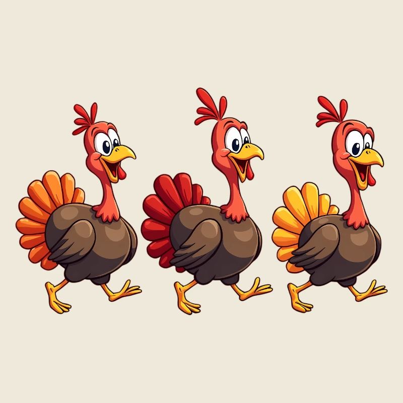 Bébé dinde de Thanksgiving