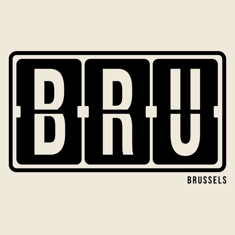 Brussels BRU, sac à dos souvenir de la ville, tasse, sweat à capuche