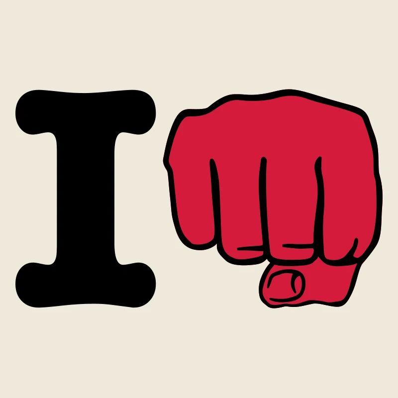 i Punch | ich schlage | ich boxe | Boxing | Karate