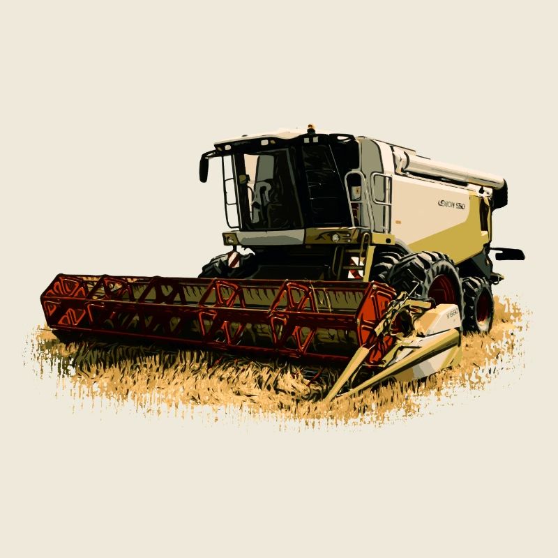 Claas Combine Harvester Lexion 550