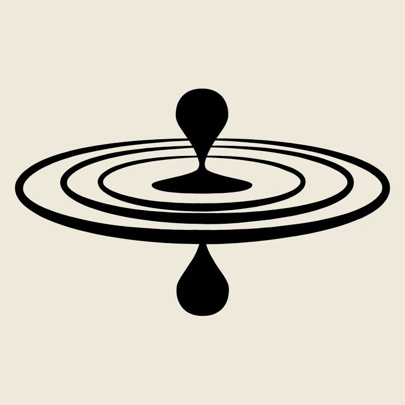 Drop water mindfulness logo
