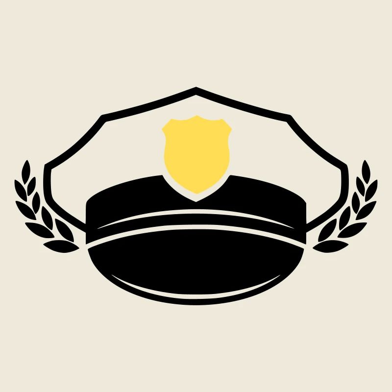 Police Cap & Badge | Honor & Respect