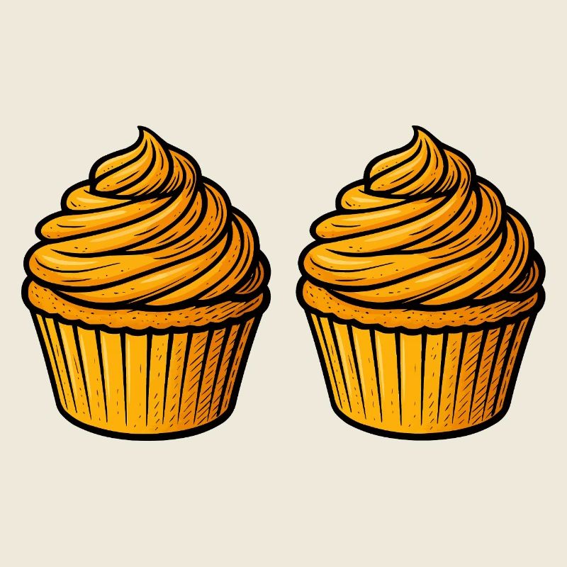 Cupcake Backen Comic