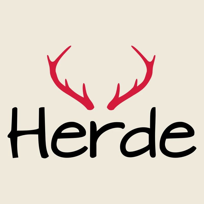 Herde Geweih Hirschgeweih
