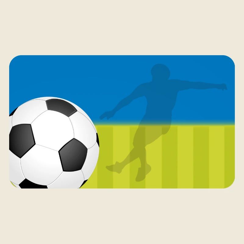 Soccer - Blue Green | Customisable