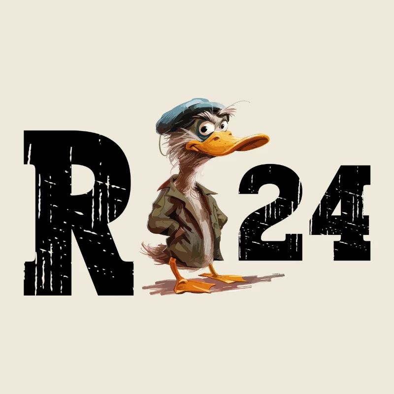 Pension 2024 Canard Retraité Retraité Drôle