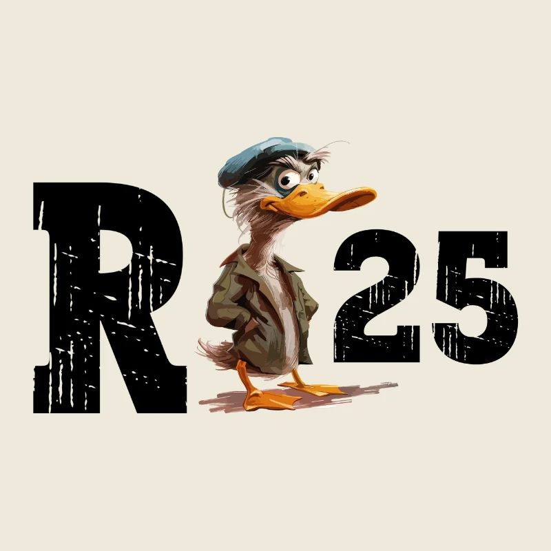 Pension 2025 Canard Retraité Retraité Drôle
