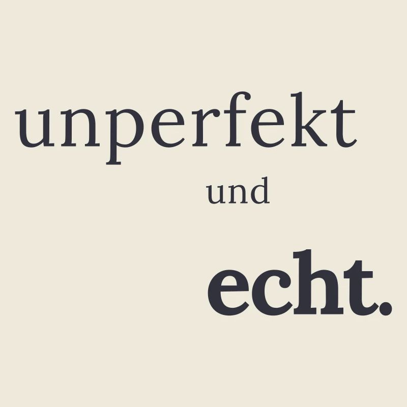 imparfait et authentique