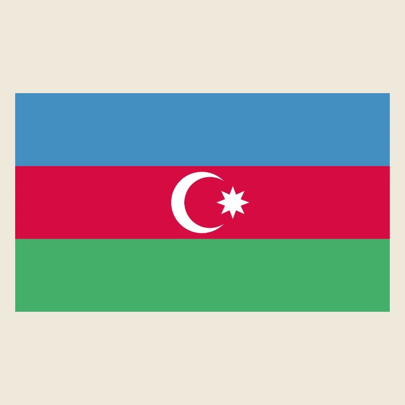 Drapeau de l’Azerbaïdjan Bayrak