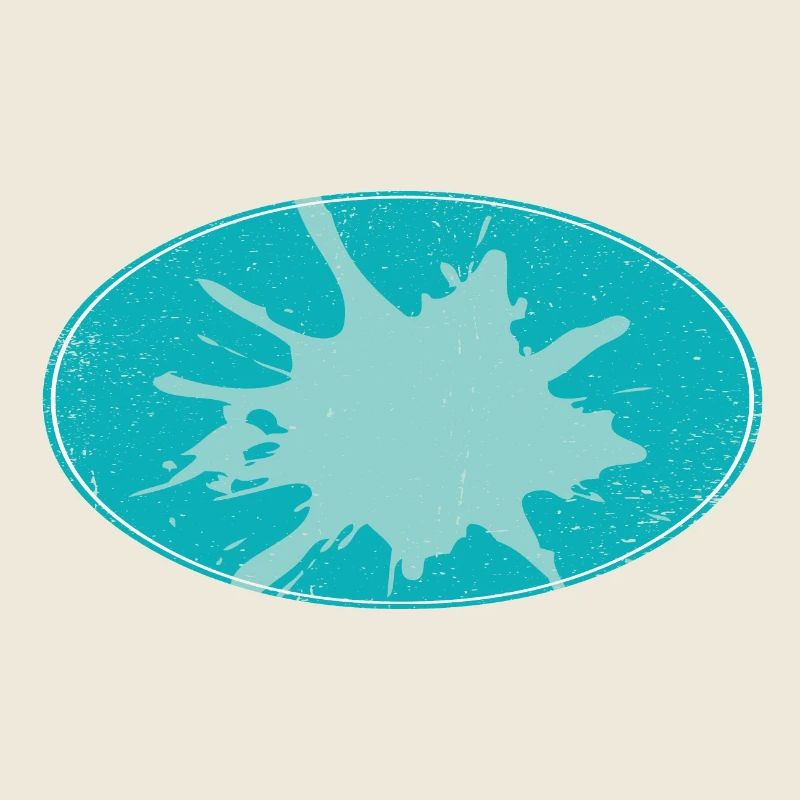 Ovaler Flash Background schmutzing