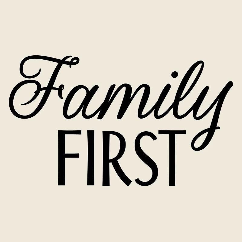 La famille d’abord