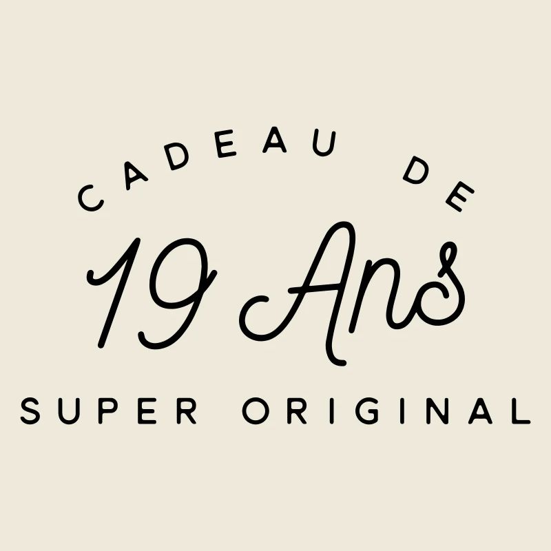 Cadeau 19 ans 