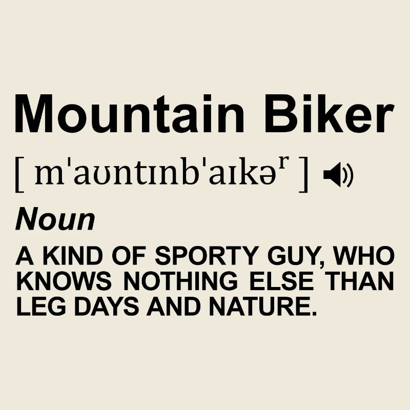 Mountainbiker Bedeutung
