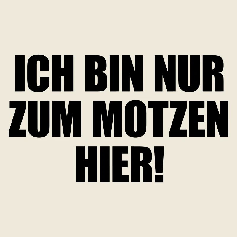 Je suis juste là pour gémir