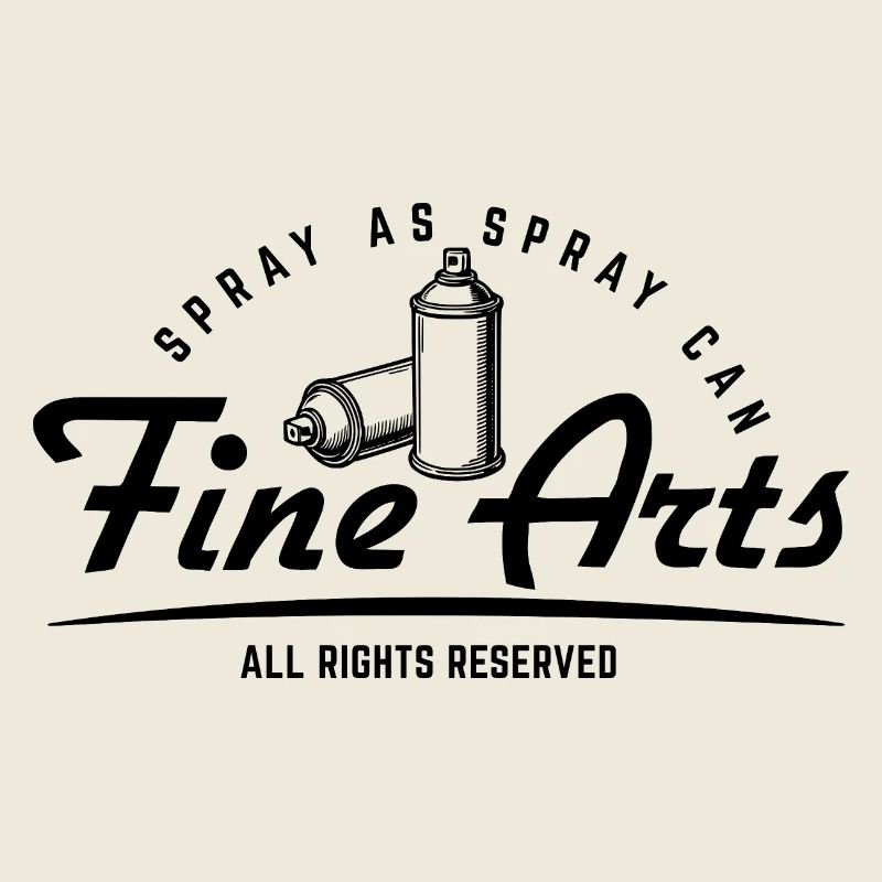 Spray as spray can - Fine Arts