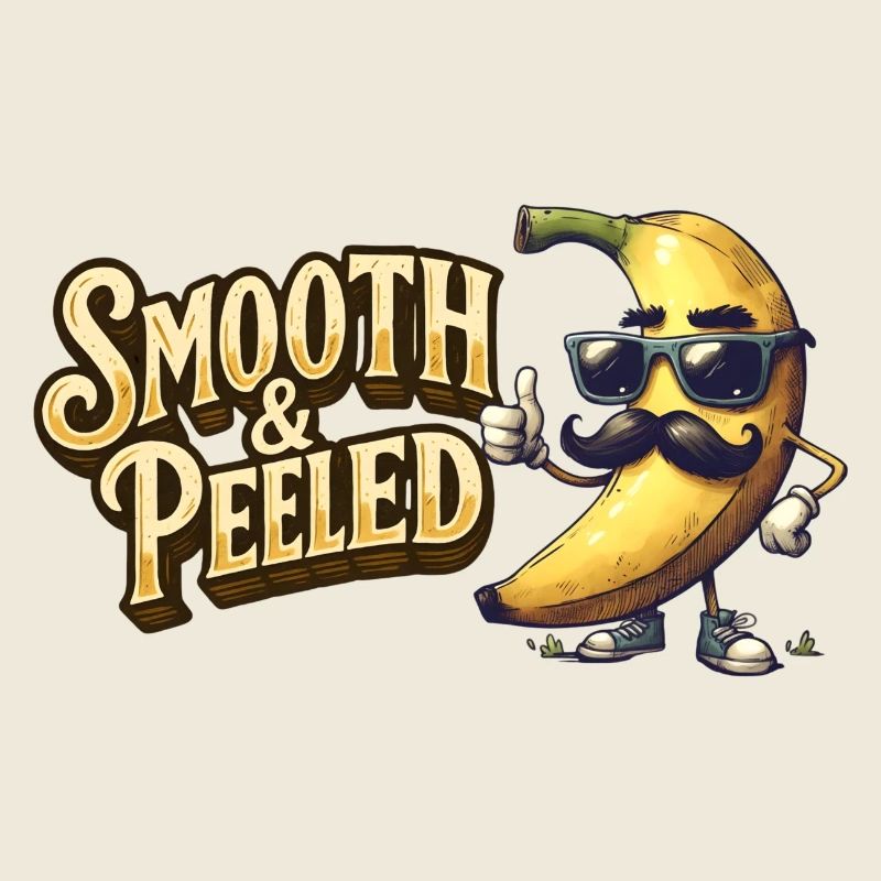 Banane avec style