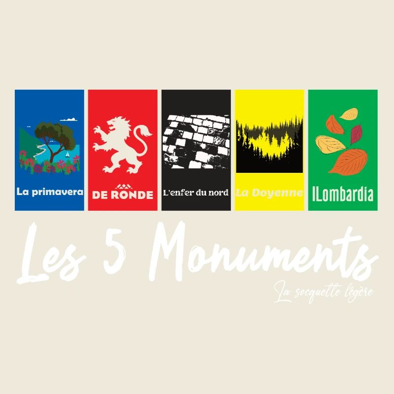 Les 5 Monuments - courses cyclistes