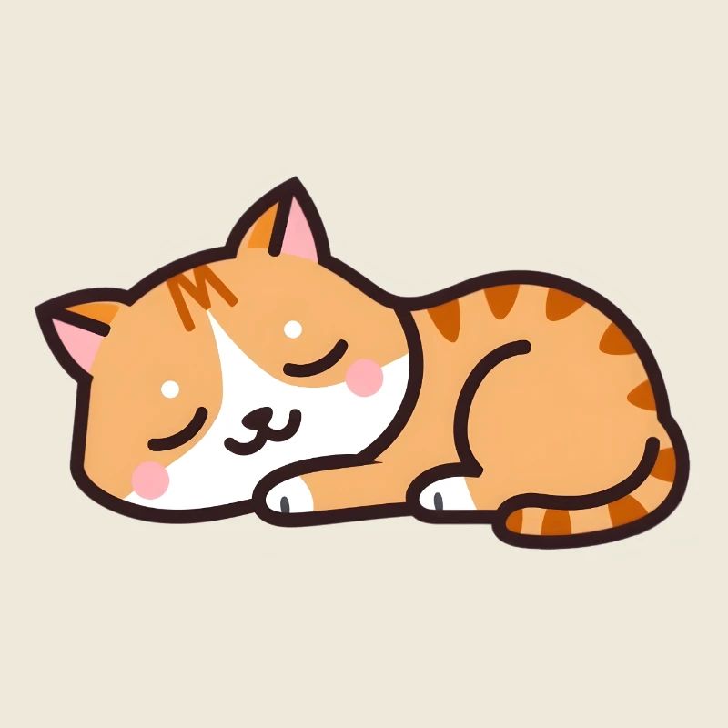 chat endormi