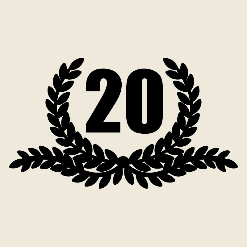 Lorbeerkranz 20 JAHRE
