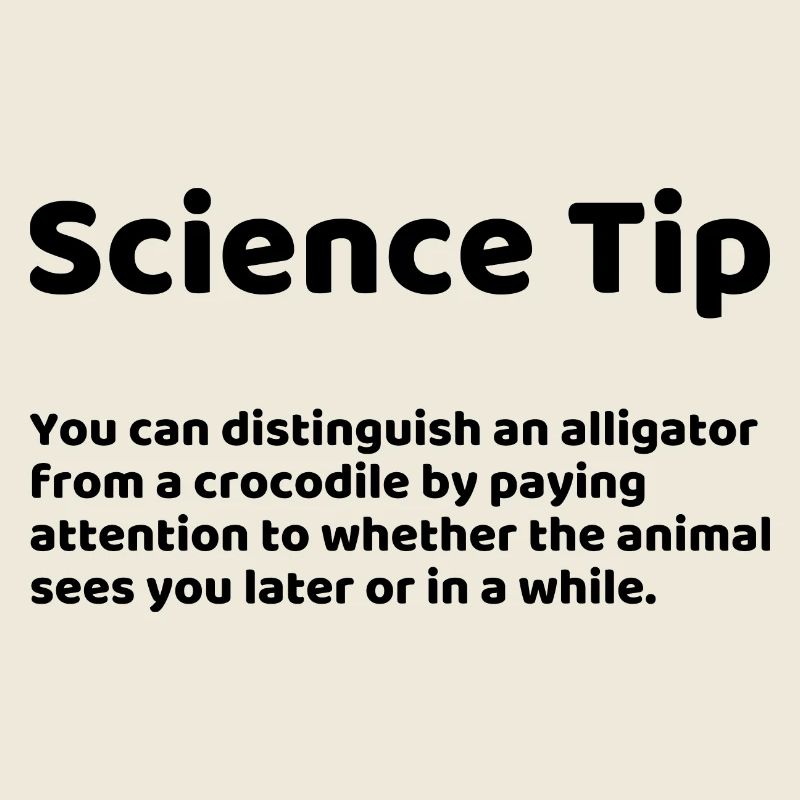 Science Tip Funny Saying