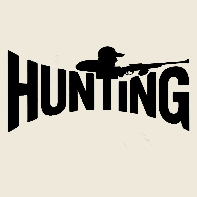 Hunting - Cool Hunter Logo