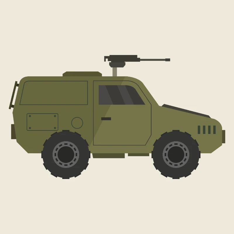 Militär-Jeep