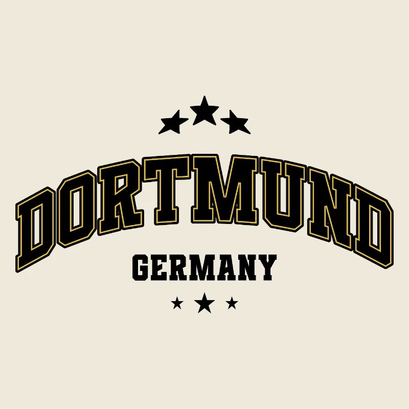 Dortmund Germany Stadt Gelb Schwarz