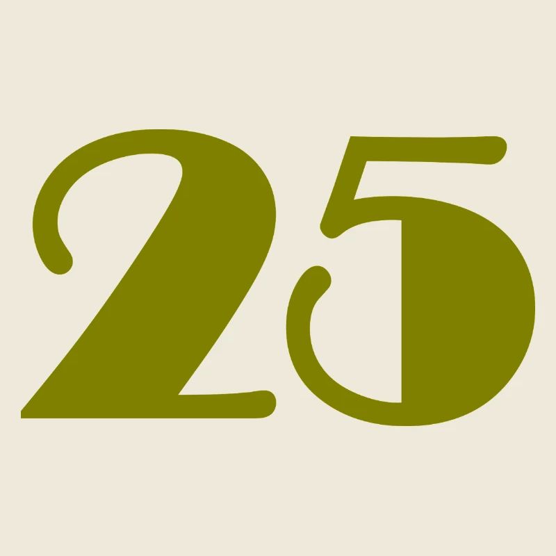 25. 25 ANS. 25e ANNIVERSAIRE. ANNIVERSAIRE 25 ANS.
