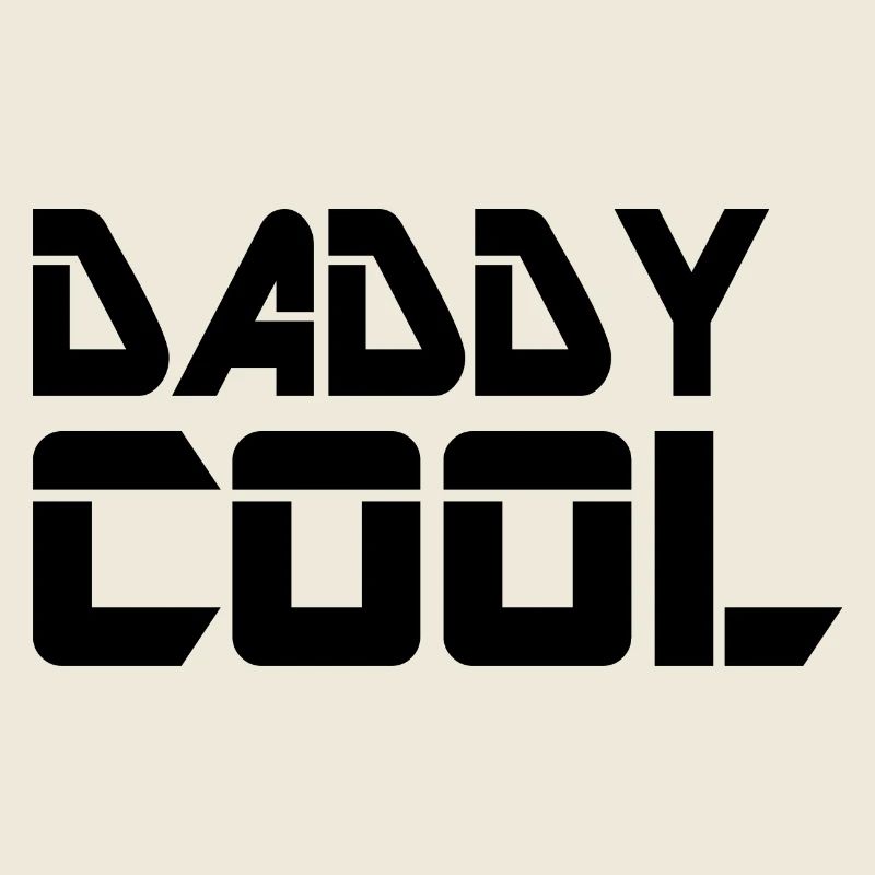Geometric Line Art Daddy Cool