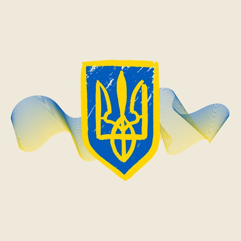 Ukrainian Trident Emblem Design