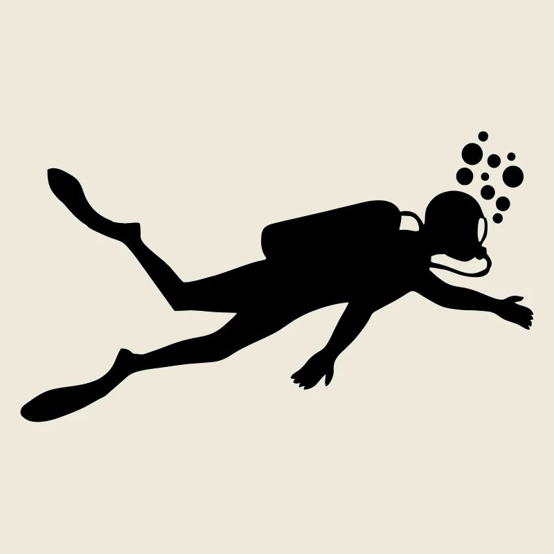 Diver underwater