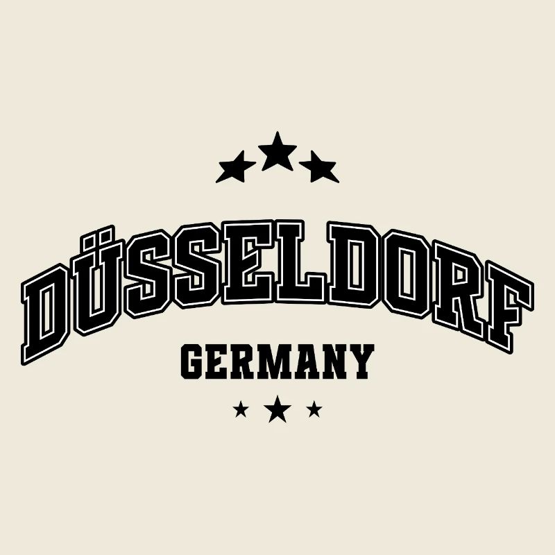Düsseldorf Lettering – Minimalist Typography