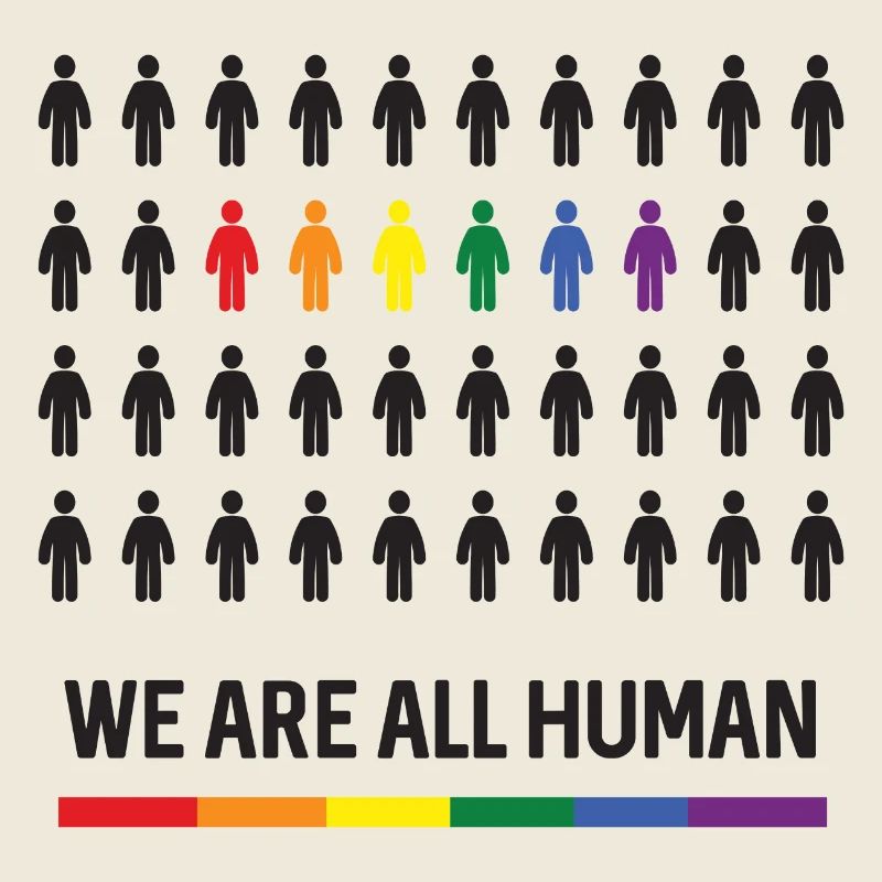 Pride Month LGBTQ - We Are All Human