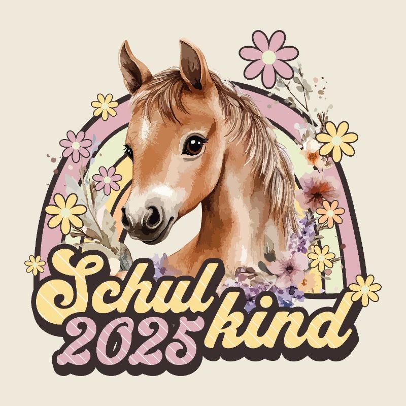Schulkind 2025 Pferd Einschulung Schule Schüler